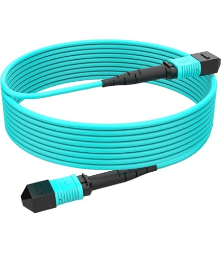Amazon.co.jp: SpeedyFiberTX 1パック 10メートル 8 ファイバー 低損失